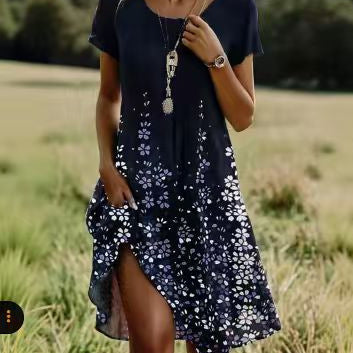 Printed Dress For Woman Elegant by Baldwin Baby Company