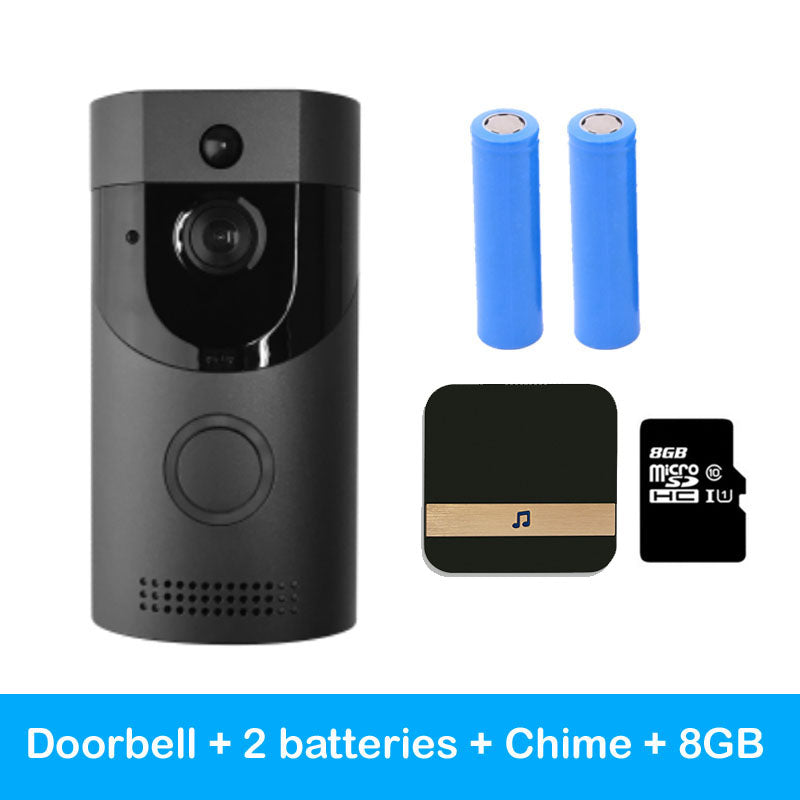 Home alarm smart wifi video doorbell wireless video intercom doorbell mobile phone remote video sea H1 program by Baldwin Baby Company
