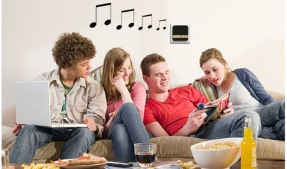 Home alarm smart wifi video doorbell wireless video intercom doorbell mobile phone remote video sea H1 program by Baldwin Baby Company