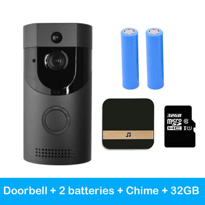 Home alarm smart wifi video doorbell wireless video intercom doorbell mobile phone remote video sea H1 program by Baldwin Baby Company