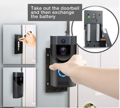 Home alarm smart wifi video doorbell wireless video intercom doorbell mobile phone remote video sea H1 program by Baldwin Baby Company