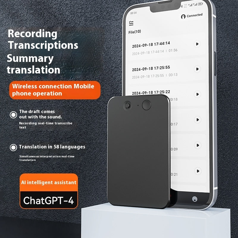 Intelligent Translation Recorder APP Control Recorder by Baldwin Baby Company