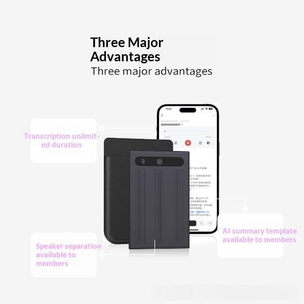 No Monthly Or Annual Fees Converts Speech To Text Ultra-thin Stereo Best-selling AI Voice Recorder Pen by Baldwin Baby Company