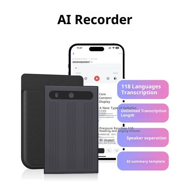 Recorder Pen Voice Recording Text Ultra-thin by Baldwin Baby Company