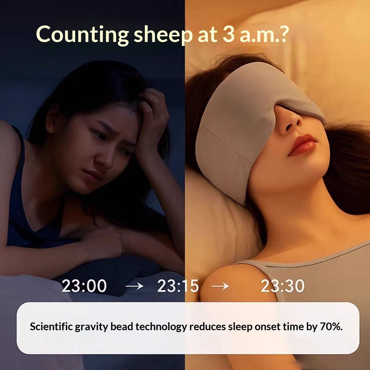 New Cross-border Tech Gravity Eye Mask For Sleep And Light Blocking by Baldwin Baby Company